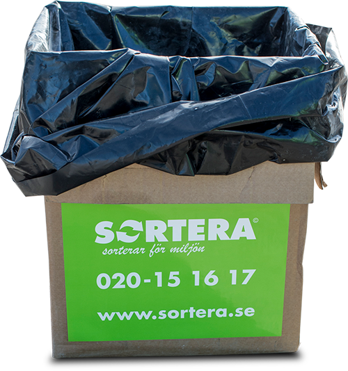 bild på miljökartong