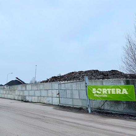 Sortera motagningsanläggning Helsingborg