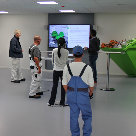 Bild från Sortera showroom Stockholm