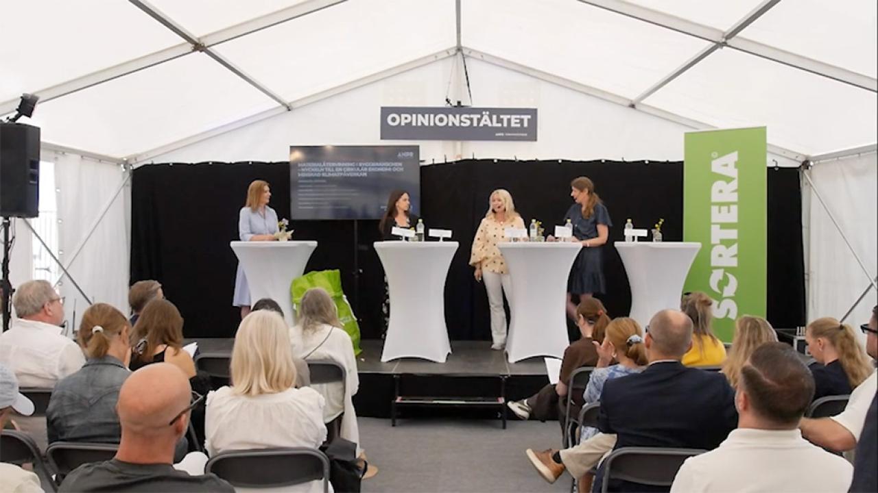 Sortera seminarium i Almedalen 2026