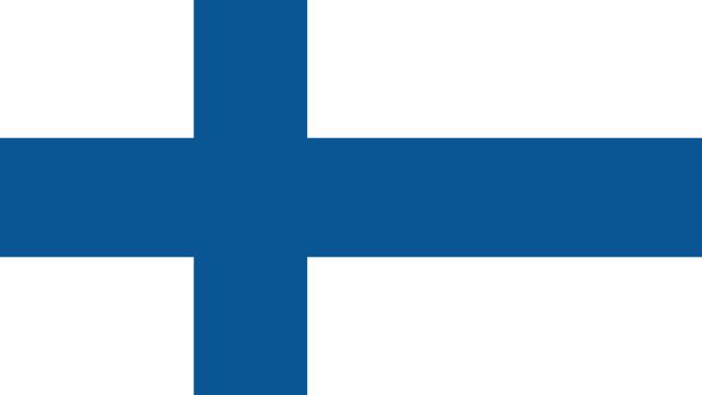 Bild på Finlands flagga