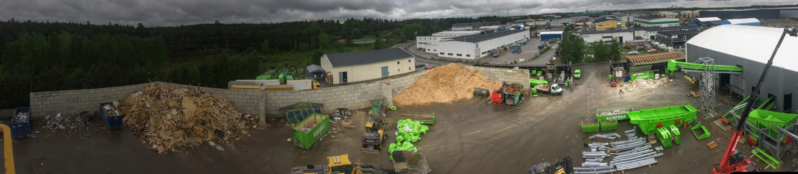 Sorteras avfallsanläggning i Jordbro