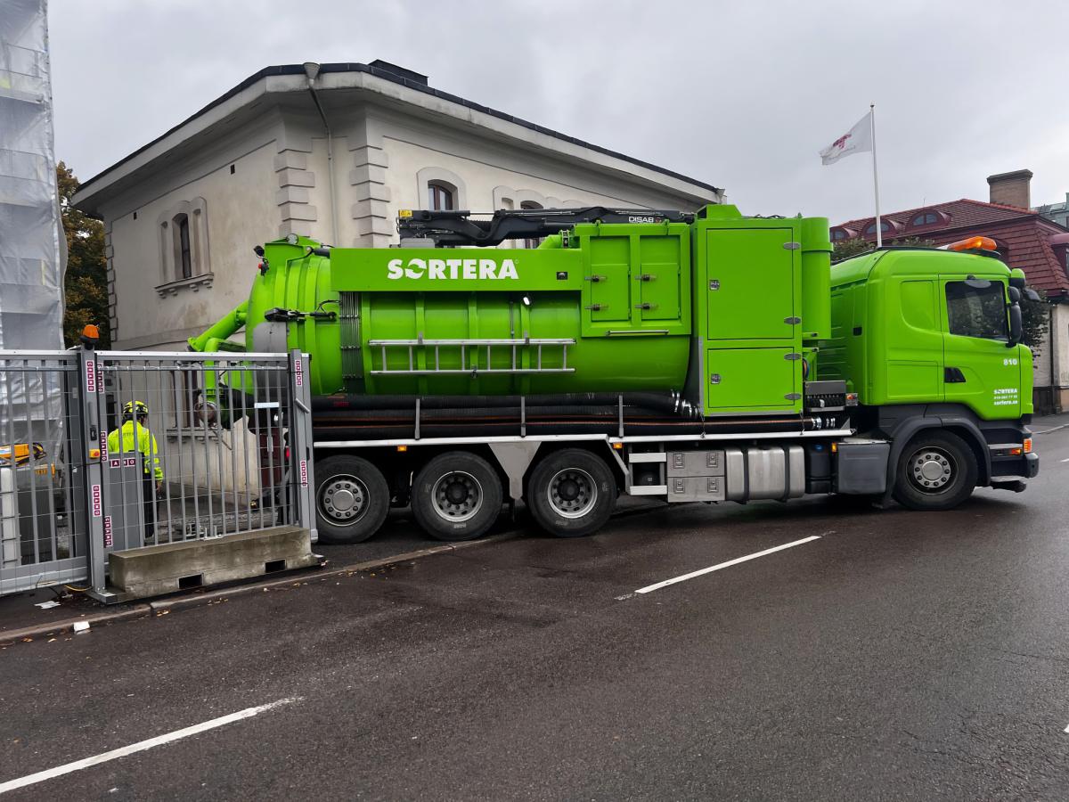 Renovering Dicksonska palatset